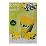 Sun Lolly Mango Juice Ready to Freeze - Ice Lollies
