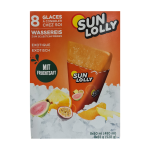 Sun Lolly Exotic Flavor Juice Ready to Freeze - Ice Lollies