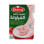 Durra Pudding with Strawberry Flavor