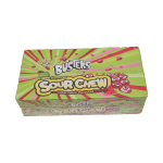 جوجو علكة حامضة بنكهة التفاح مع بستر البطيخ