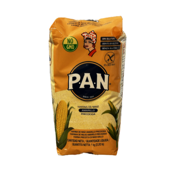 Untitled design (64) PAN Esikeitetty Keltainen Maissijauho - Image 1